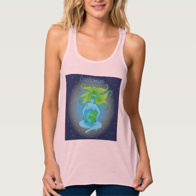Nueva era Diosa Gaia Thunder_Cove Tank Top (Anverso)