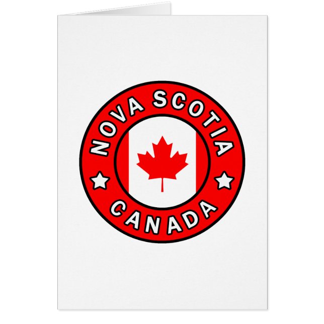 Nueva Escocia Canadá (Frente)