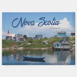 Nueva Escocia Canadá Imán Recuerdo