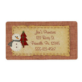 Nueva etiqueta de negocio de Navidades