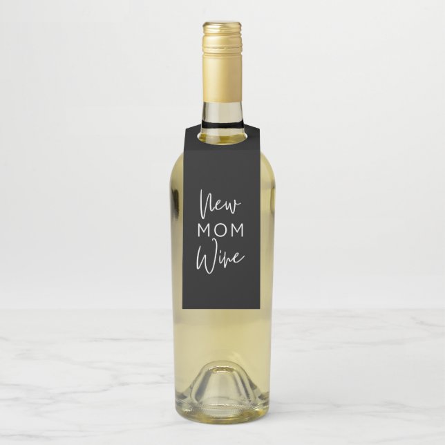 Nueva etiqueta del vino de la mamá (En botella)