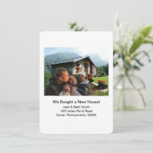 Nueva foto de casa que hemos movido la Invitación