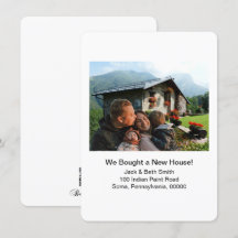 Nueva foto de casa que hemos movido la Invitación