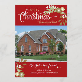 Nueva foto del personalizado de Navidad Home-Merry