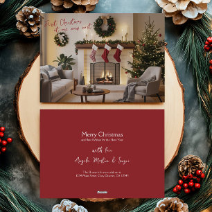 Nueva foto en casa primera Navidad en New Nest