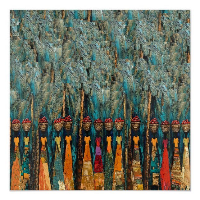 NUEVA HAITÍ única, Aruba, Antigua Poster (Anverso)