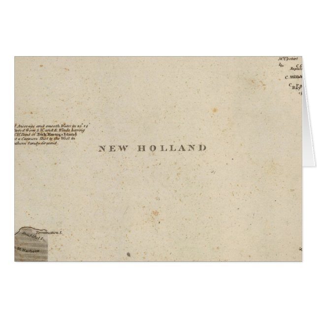Nueva Holanda, Australia (Anverso (Horizontal))