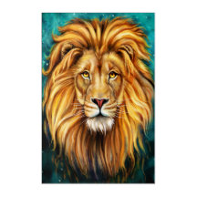 Nueva impresión acrílica de LION PODEROSA