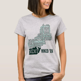 Nueva Inglaterra 67 camiseta femenina ascendida