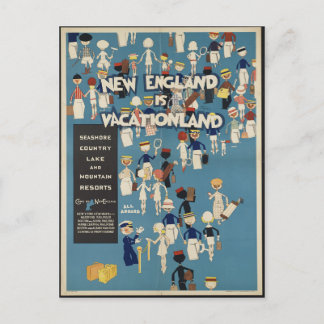 Nueva Inglaterra es la tarjeta postal Vacationland