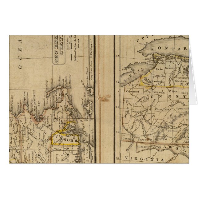 Nueva Inglaterra, Estados del Medio (Anverso (Horizontal))