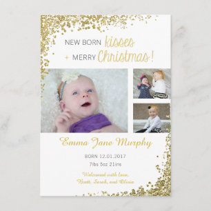 Nueva Invitación de Bebés Nacidos