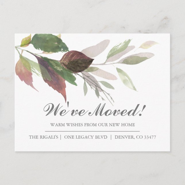 Nueva Invitación de cambio de dirección en movimie (Anverso)