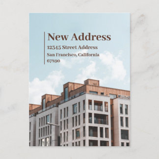 Nueva Invitación de cambio de dirección en movimie