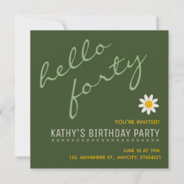 Nueva Invitación de Cumpleaños | Tarjeta Personali