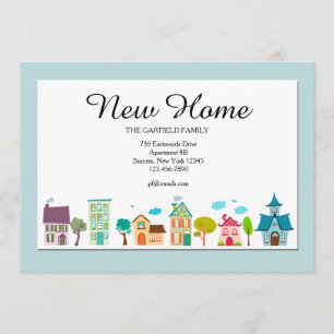 Nueva Invitación de desplazamiento de casa