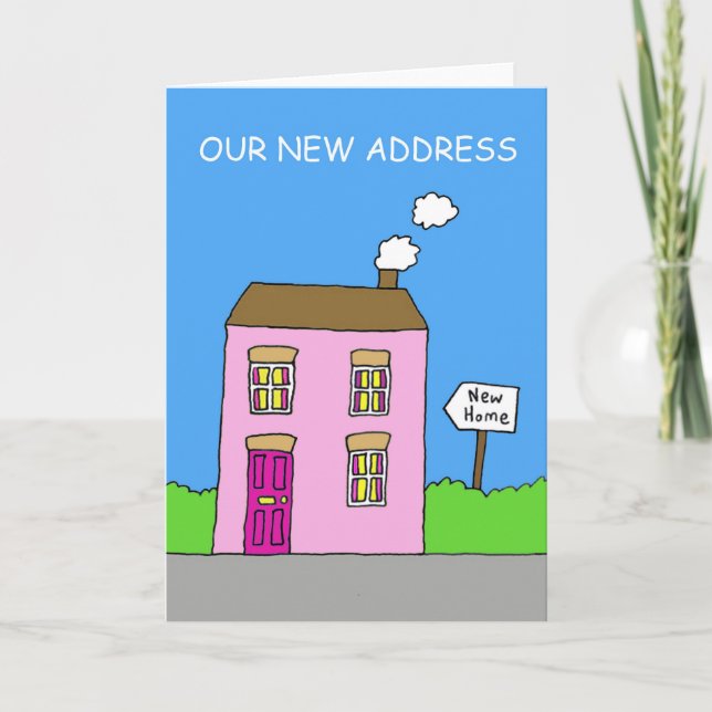 Nueva Invitación de dirección (Anverso)