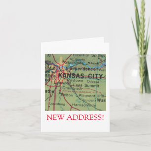 Nueva invitación de dirección de Kansas City
