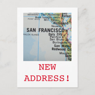 Nueva invitación de direcciones de San Francisco