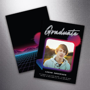 Nueva Invitación de fotografía de graduación de ol