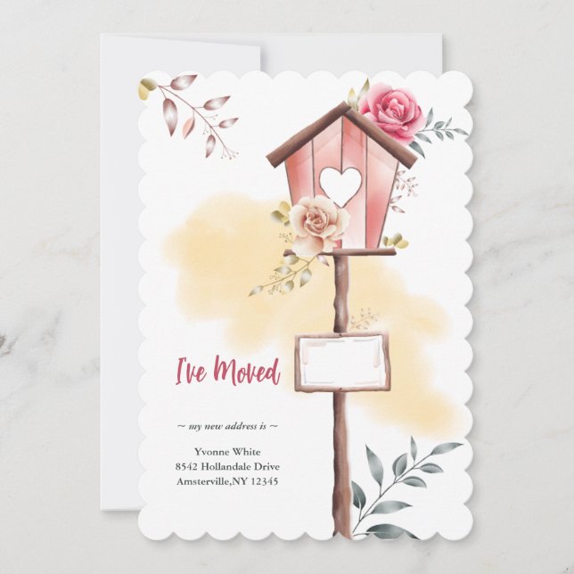 Nueva Invitación de movimiento de amor en casa (Anverso)