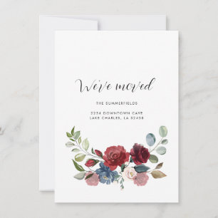 Nueva Invitación de movimiento de floral de actual