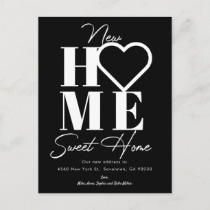 Nueva Invitación de mudanza de hogar dulce