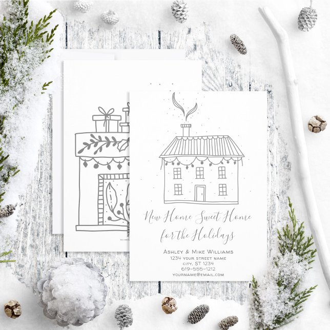 Nueva Invitación de mudanza de hogar dulce (Subido por el creador)