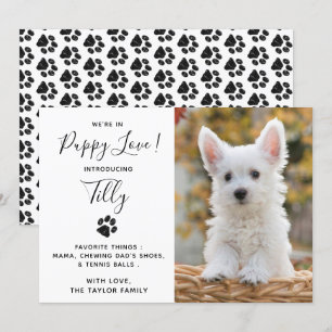 Nueva Invitación de perro de cachorro Mascota