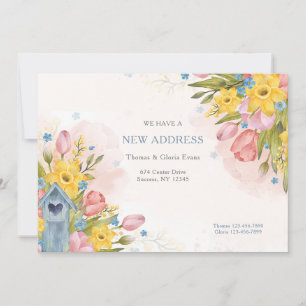 Nueva Invitación floral de dirección
