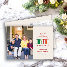 Nueva Invitación móvil de tarjetas de fotos navide