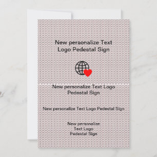 Nueva invitación plana personaliza la tuya