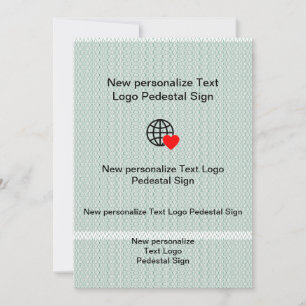 Nueva invitación plana personaliza la tuya