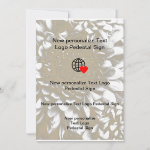 Nueva invitación plana personaliza la tuya