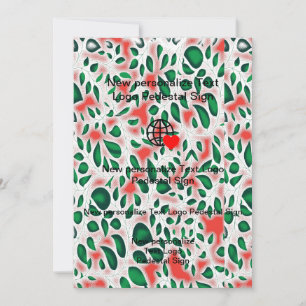 Nueva invitación plana personaliza la tuya