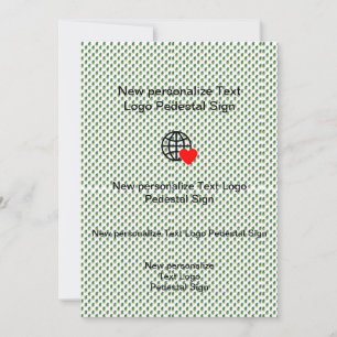 Nueva invitación plana personaliza la tuya