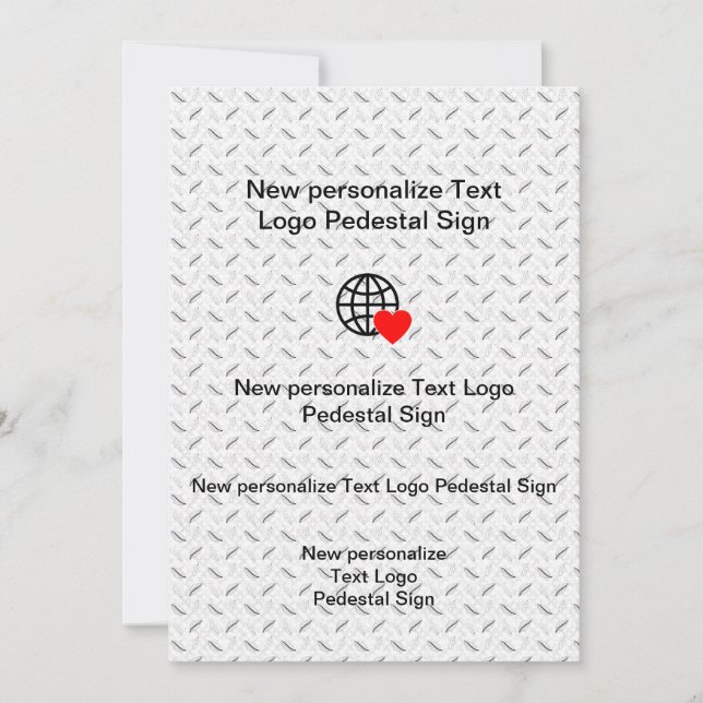 Nueva invitación plana personaliza la tuya (Anverso)