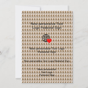 Nueva invitación plana personaliza la tuya