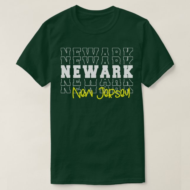 Nueva Jersey Nueva Jersey Newark NJ (Diseño del anverso)