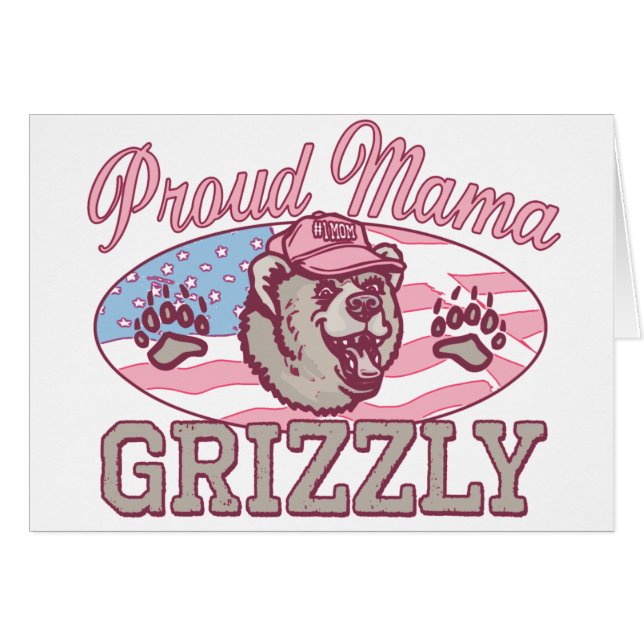 Nueva mamá orgullosa Grizzly (Anverso (Horizontal))