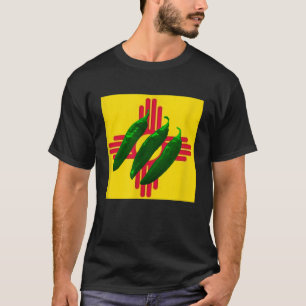 Nueva México Green Chile Camisa Capital con Z