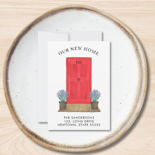 Nueva minitarjeta de Invitación móvil de puerta ro