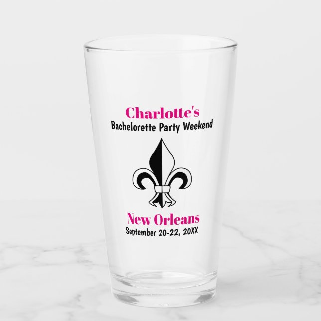 Nueva Orleans Bachelorette Party Favorito Trip Pin (Anverso)