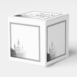 Nueva Orleans Caja de Favor de Boda de Destino