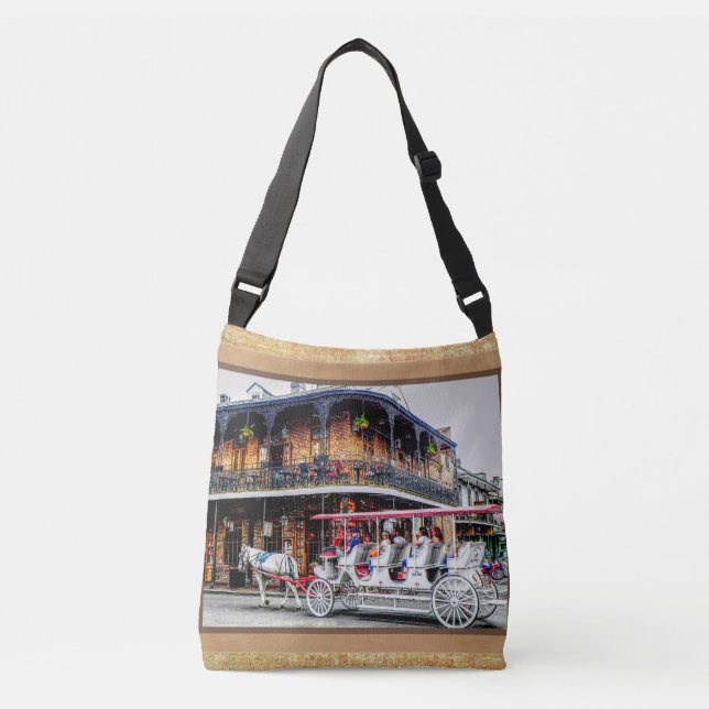 Nueva Orleans Carriles Ride — Bolsa Tote (Anverso)