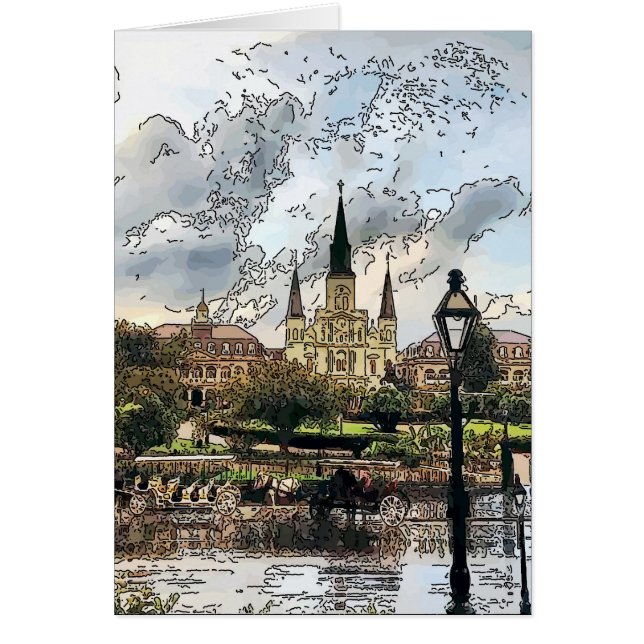 Nueva Orleans Jackson Square (Frente)