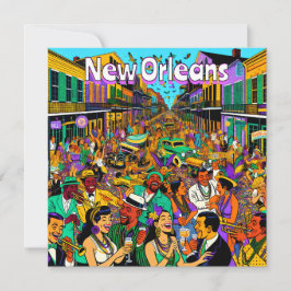 Nueva Orleans, Louisiana divirtiéndose