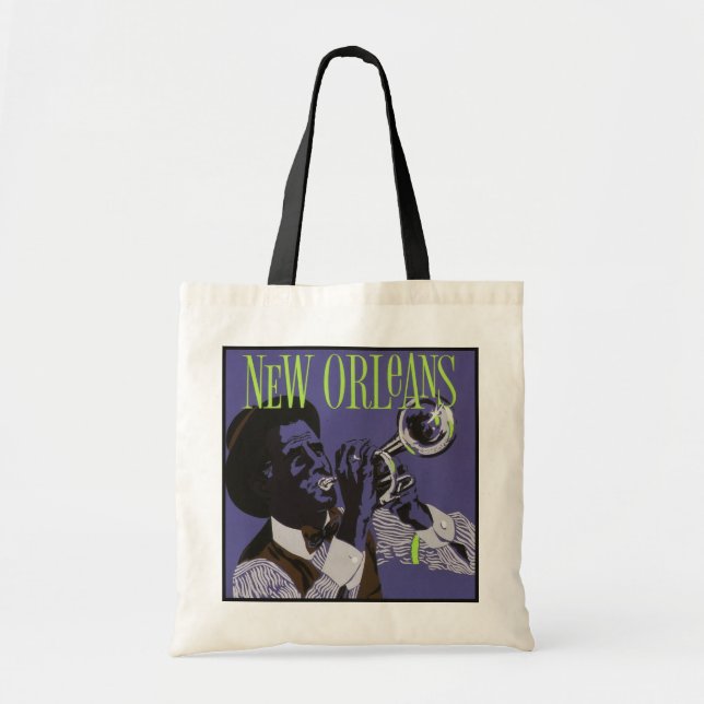Nueva Orleans Música con bolsas de té (Frente)