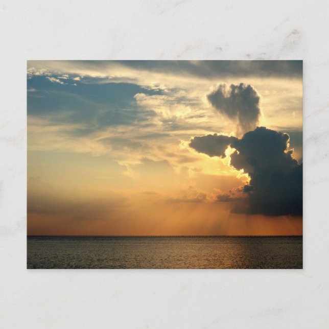 Nueva Orleans: postal del lago Pontchartrain (Anverso)