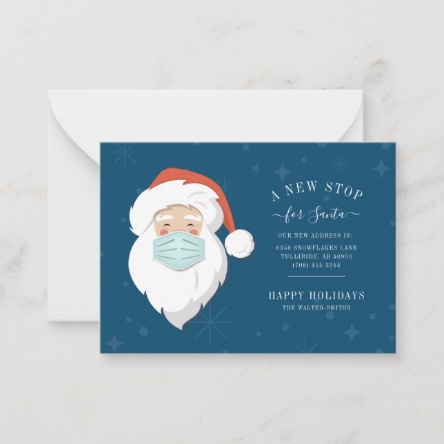 Nueva parada para Santa Hemos mudado anuncio de mu (Anverso)